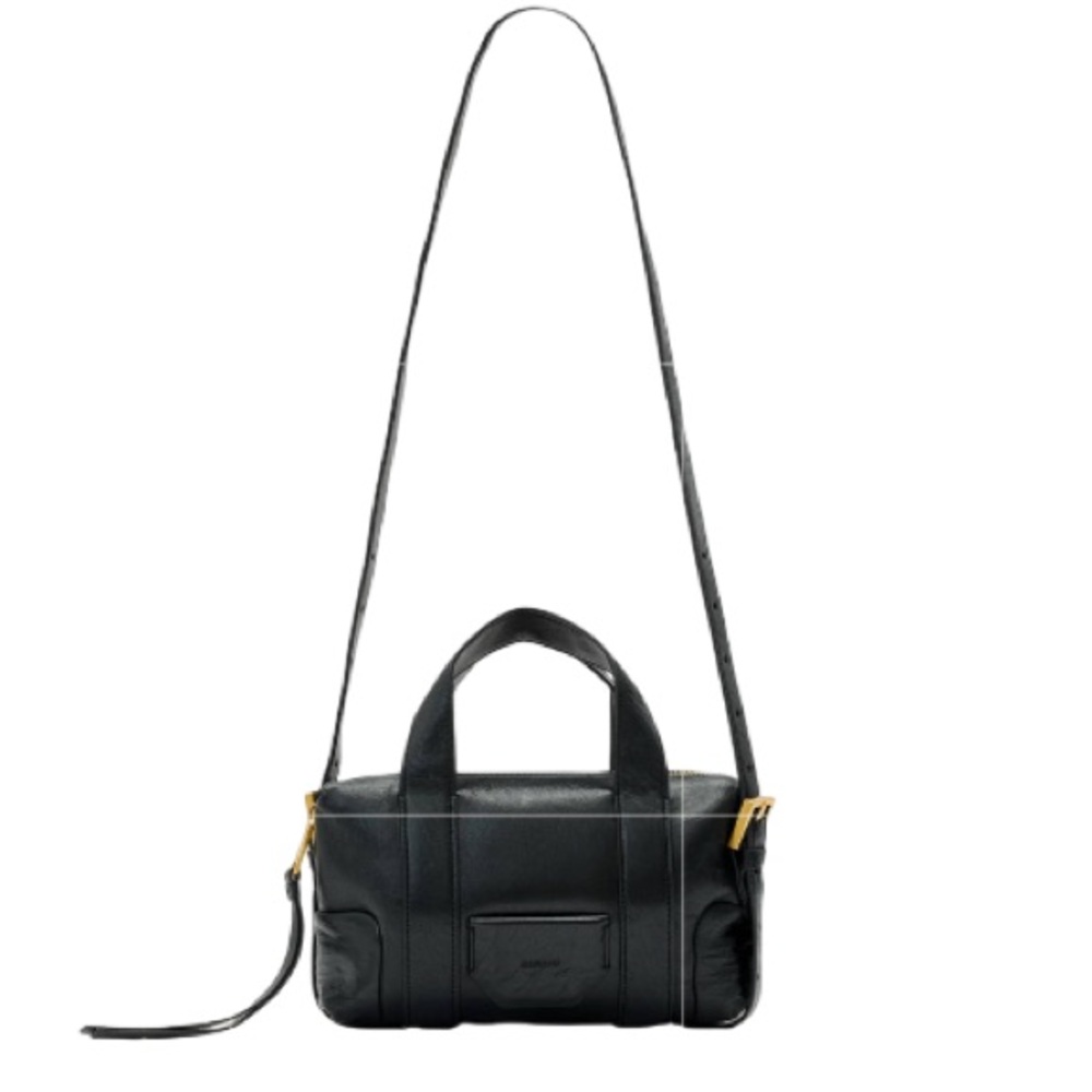 All Saints Black Crossbody Bag